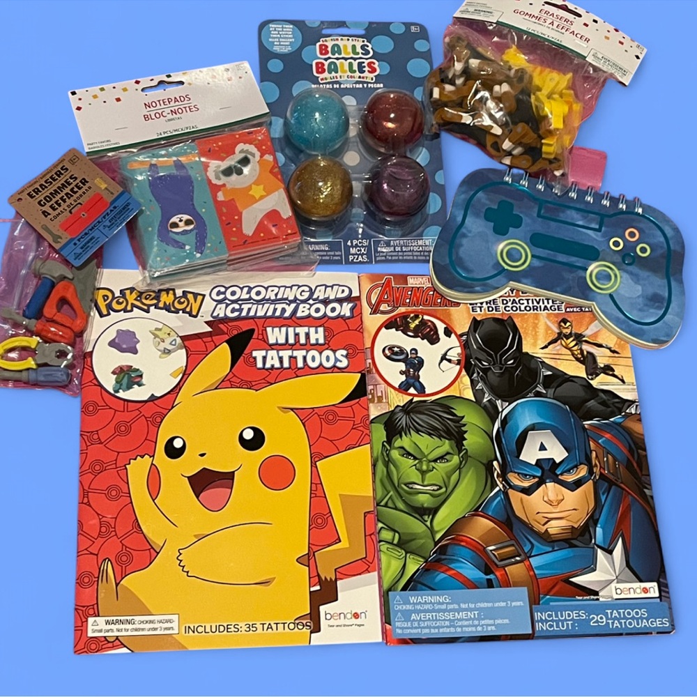 Kids Gift Bundle ✨ Coloring, Toys, & Fun Accessories